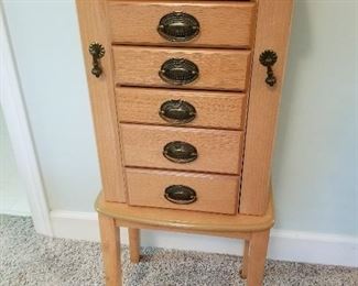 Lot # 73 - $50  Jewelry Box with both sides that open