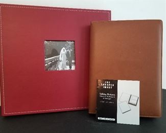 Lot # 89 - $18 Sharper Image Album for Photos and Red Photo Album