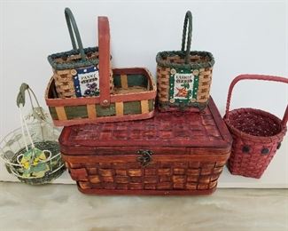 Lot # 104 -  $18 Collection of Baskets 