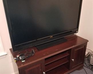 Lot # 113 - $160  47" Vizio TV & Stand  (Stand Included)