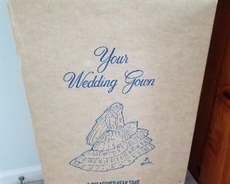 Pic of Box for Wedding Gown from LOT # 135