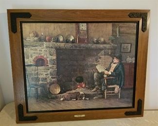 Lot # 139 - $60 Solid Comfort Picture 3 ft. wide 30 1/2" Top to bottom