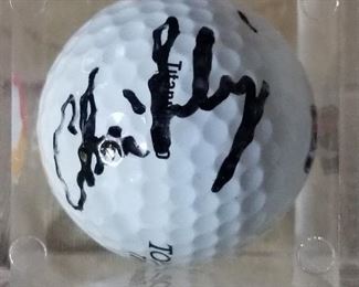 Lot # 149 - $10  Signed Golf Ball Chris Riley