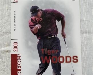 Lot # 152 - $10 Tiger Woods Quest Series Golf Card