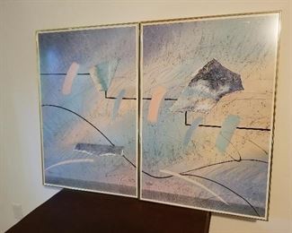 Lot # 156 - $75  Two pieces of Mayer Art