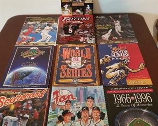 Lot # 189 - Assortments of Sport Programs CY Young Guns Magazines and others 