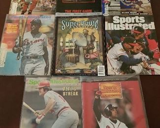 Lot # 188 - $65  Assortment of Sports Programs (2 are in David Justice Pack) 