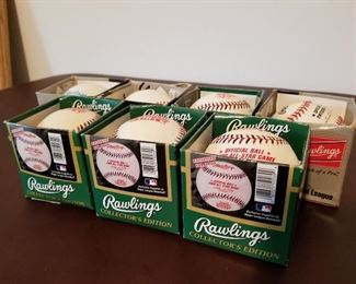 Lot # 218 -  $ 20  Seven Rawlings Balls 