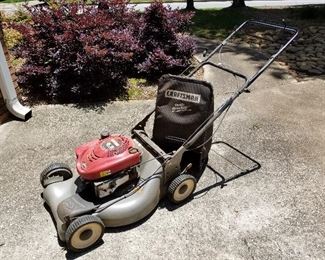 Lot # 232 -  $35  Craftsman Lawn Mower (Very Used)  Does work but unsure how good. 