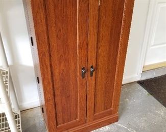 Lot # 238 - CD Cabinet (Closed) Or Everyday Cabinet   45" high x 2 ft. Wide x 14" depth 