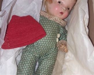 Antique Composition Baby Doll