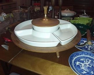 Original Mid-Century Modern Serving Platter
