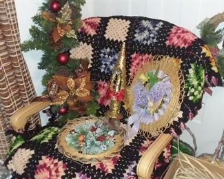 Chair W/ Decorations