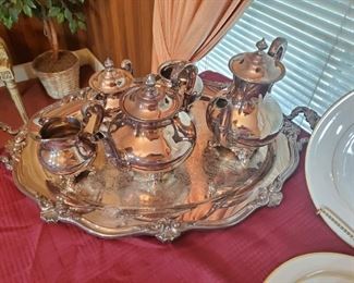 Reed & Barton SilverPlate Tea Set