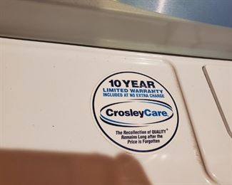 Crosley dryer
