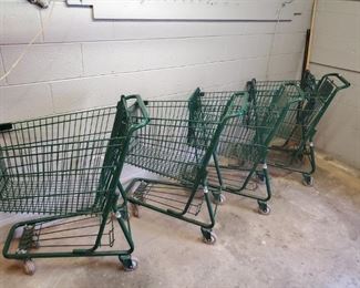 4 buggys from retail store, like new