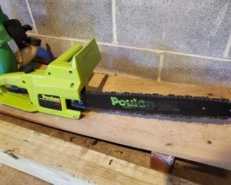 Power chain saw