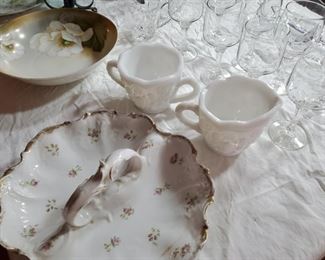 Milk glass