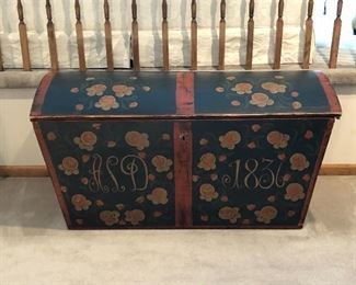 Beautiful Antique Trunk - Family Heirloom