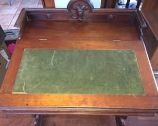 Antique ship captain's desk