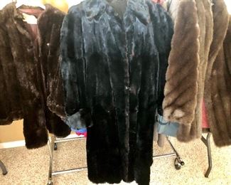 Fur coats 