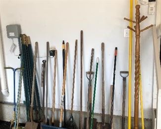 Yard tools and equipment 