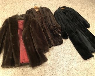 Fur coats 