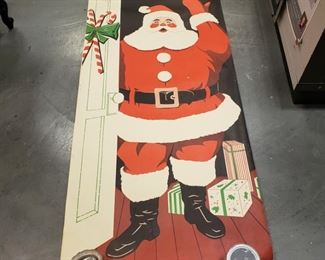 1960's Santa door posters