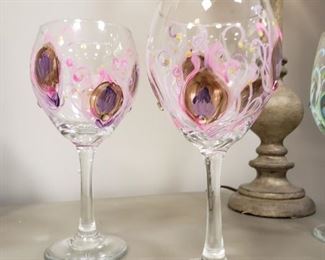 wine glasses