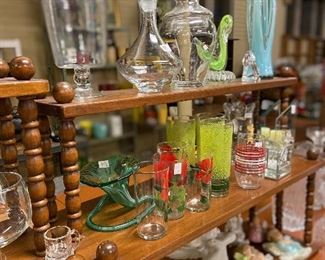 Glassware, art glass