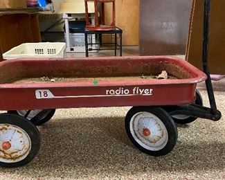 Radio flyer wagon as is