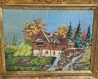 Needlepoint picture 