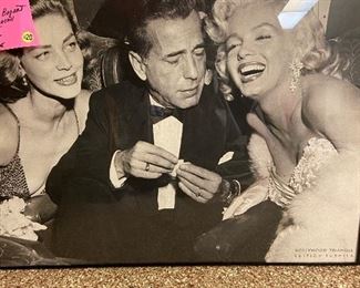 Monroe, Bogart, Bacall