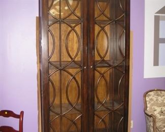 Lighted display cabinet 86" tall