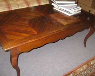 coffee table with drawer