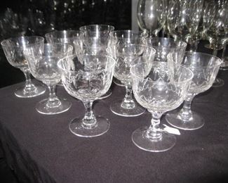 Fostoria crystal stemware