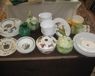 Portmeirion plates and bowls