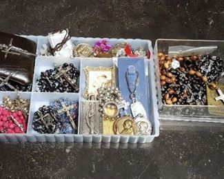 Many Rosaries and Religious