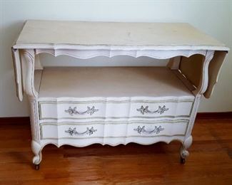 VINTAGE THOMASVILLE French Provincial Drop Leaf Buffet/Table