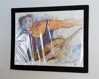 by Artist Stan Fleisher 1974