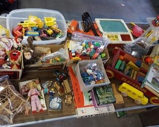 Playskool, vintage toys and dolls
