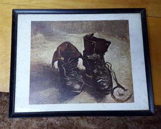 Vincent Van Gogh "The Shoes" Stedelijk Museum