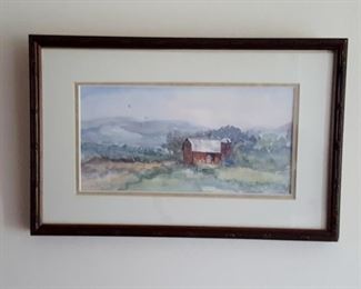 watercolor by Christine Whiting