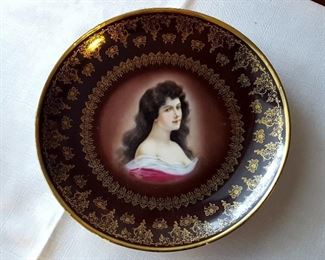Royal Vienna portrait plate
