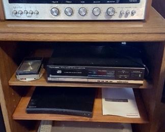 DVD, VHS and CD players