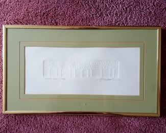 Winter Walk signed and numbered