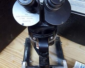 Vintage Microscope Cooke Troughton & Simms York England