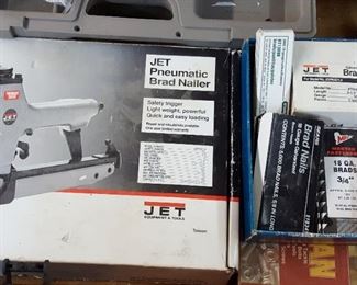 JET Pneumatic brad nailer