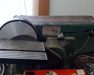 Belt sand Disc sander