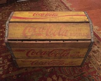 Vintage Coca Cola Case